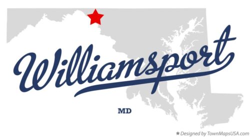 Williamsport, MD Map